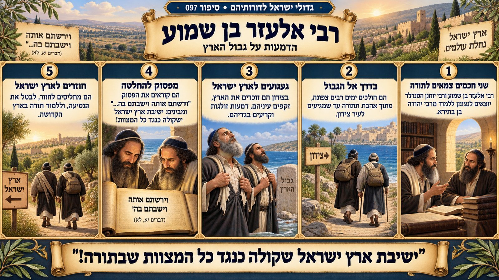 תמונת סיכום — רבי אלעזר בן שמוע: רבי אלעזר בן שמוע