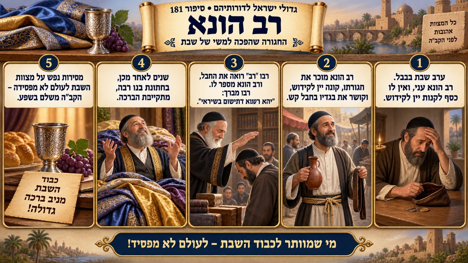 תמונת סיכום — רב הונא: רב הונא