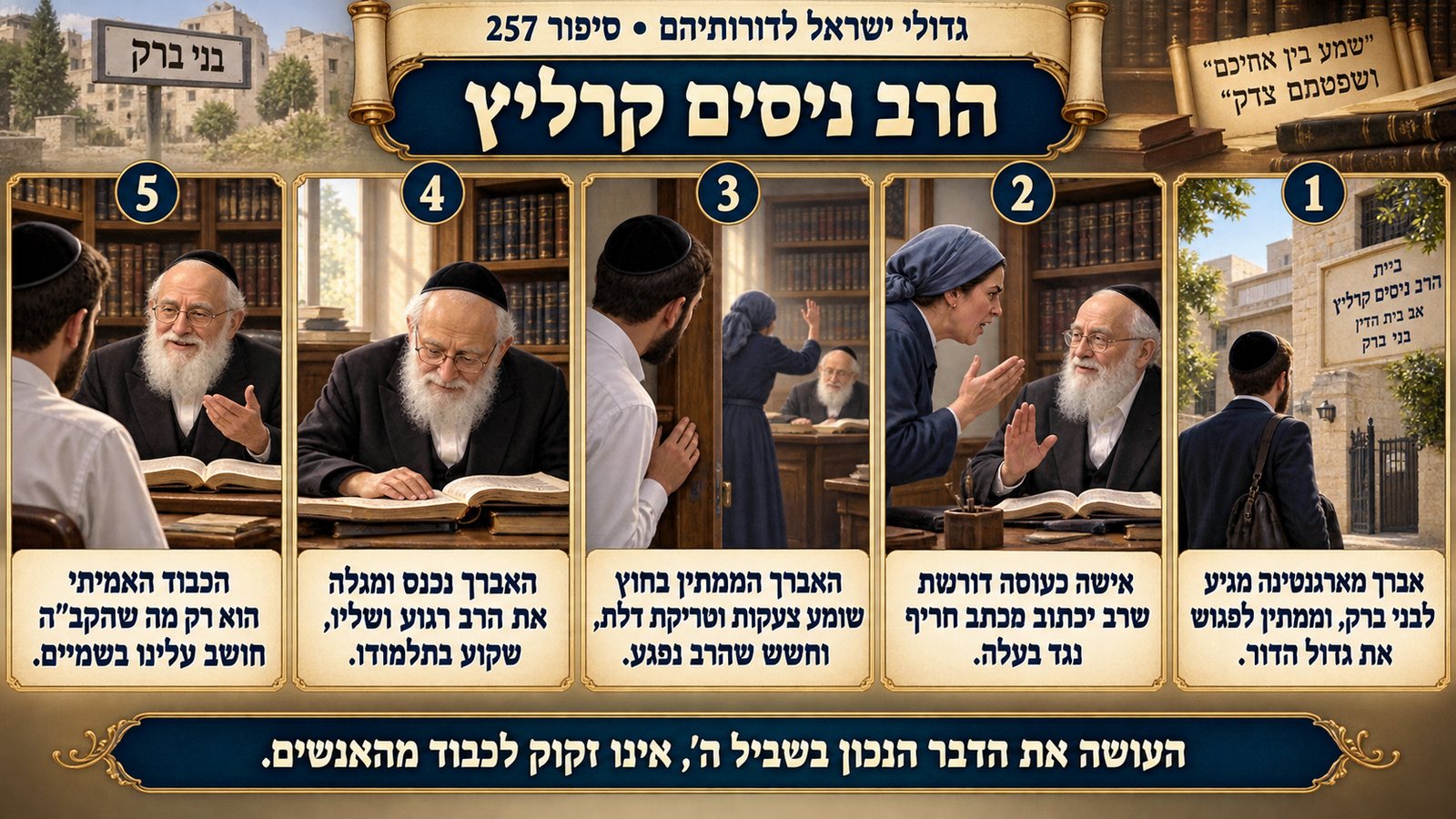 תמונת סיכום — אחרונים נוספים: הרב ניסים קרליץ