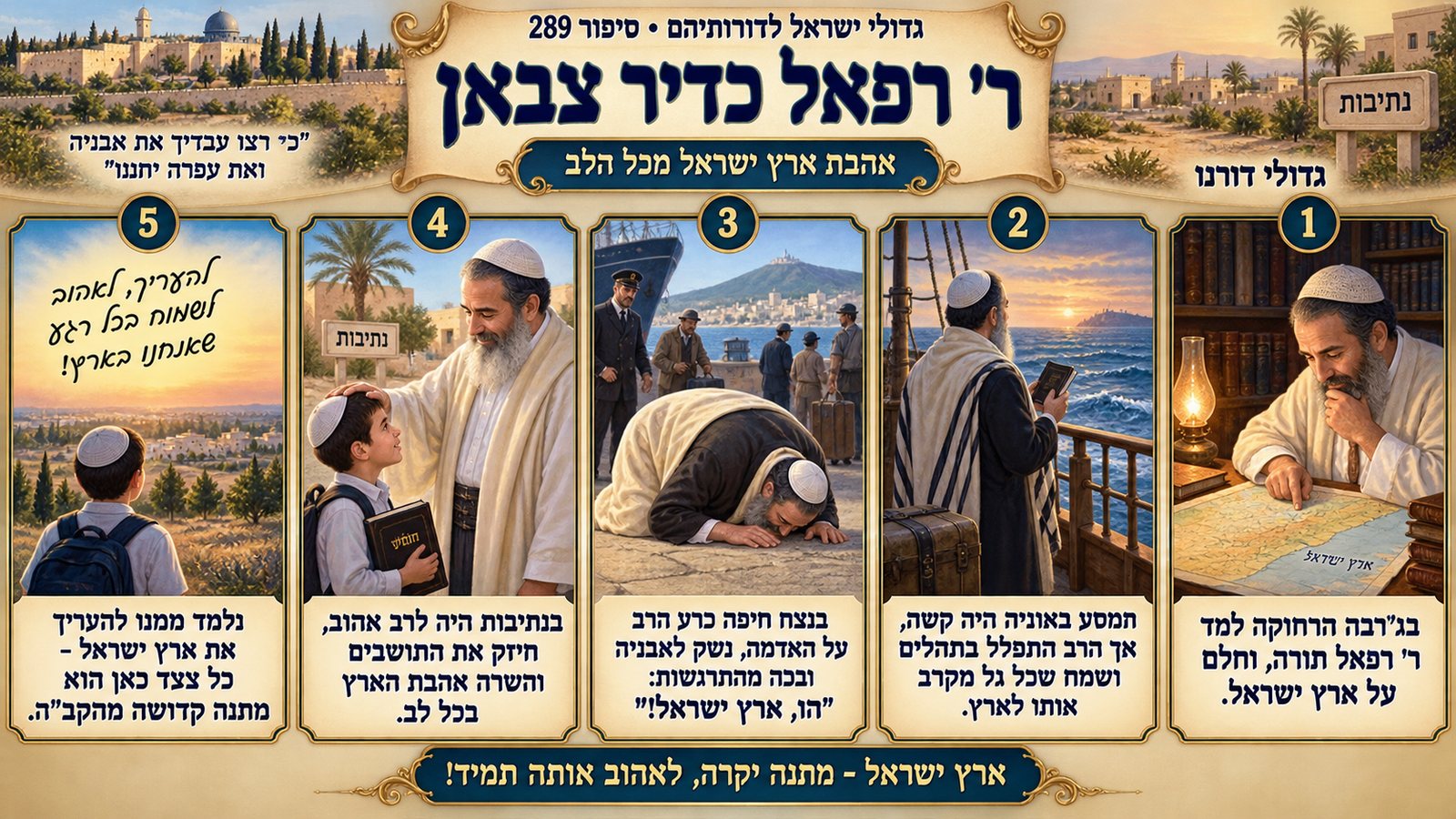 תמונת סיכום — גדולי דורנו: ר' רפאל כדיר צבאן