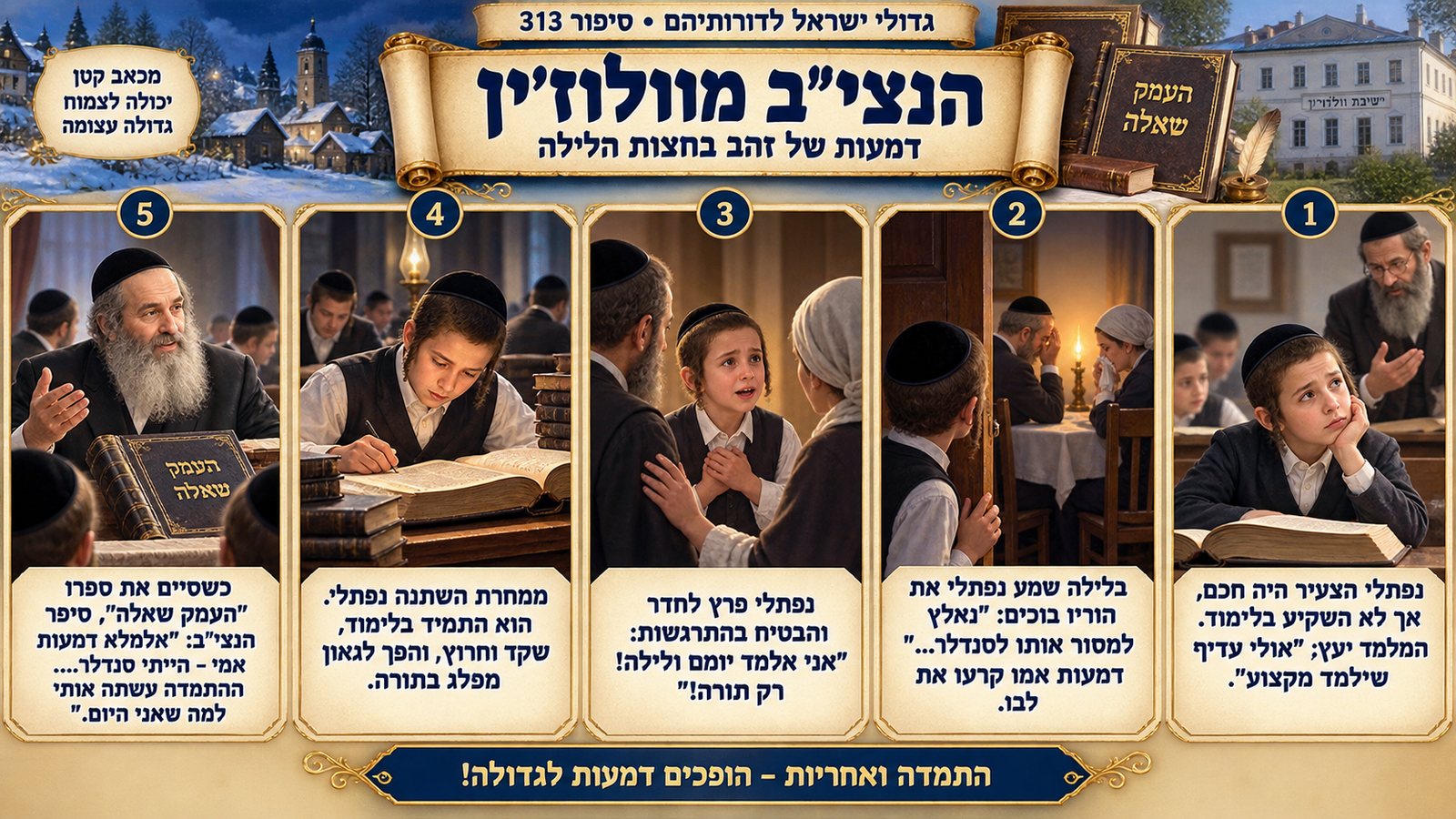 תמונת סיכום — אחרונים: הנצי"ב מוולוז'ין