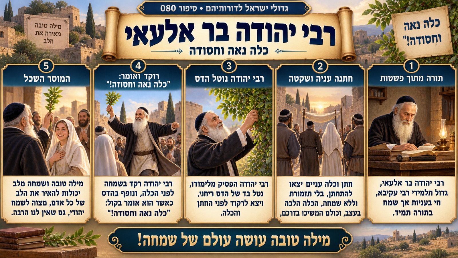תמונת סיכום — רבי יהודה בר אלעאי: רבי יהודה בר אלעאי