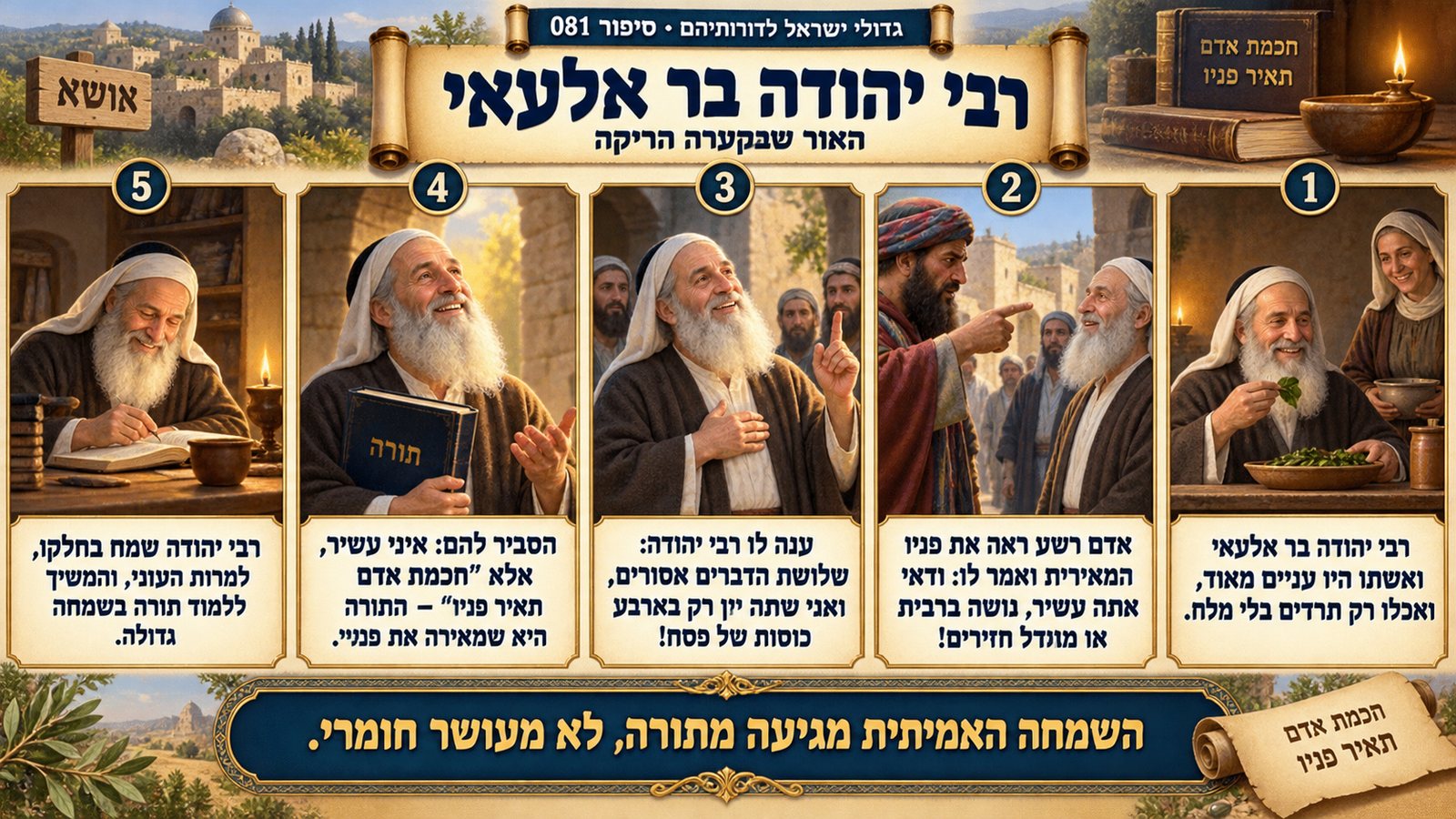 תמונת סיכום — רבי יהודה בר אלעאי: רבי יהודה בר אלעאי