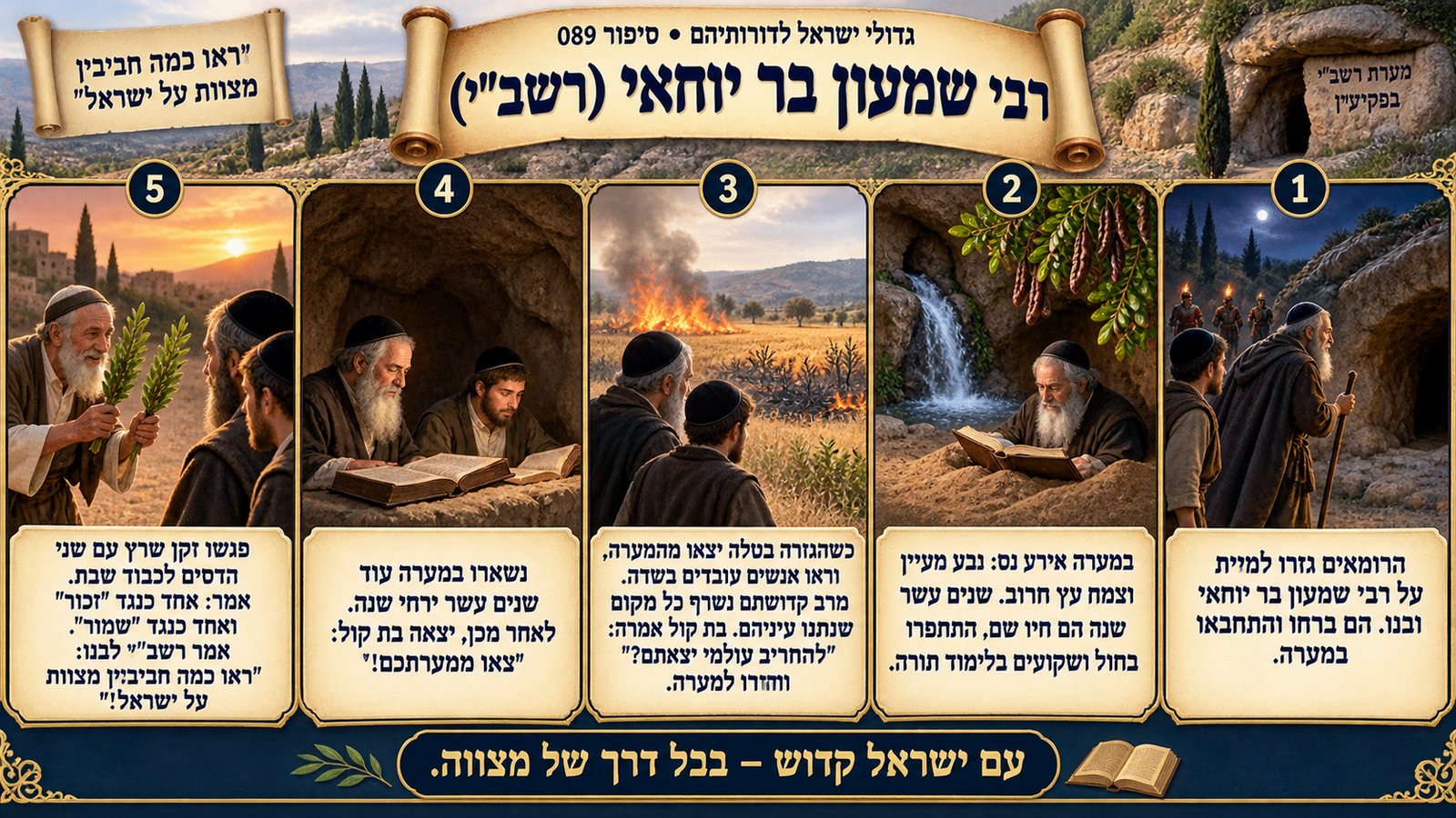 תמונת סיכום — רבי שמעון בר יוחאי (רשב"י): רבי שמעון בר יוחאי (רשב"י)