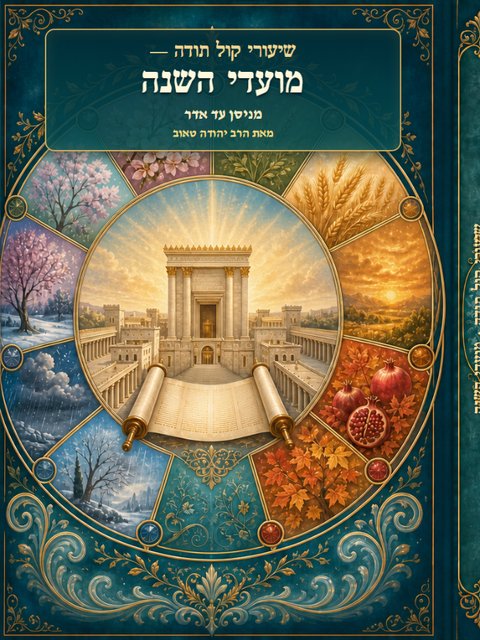 שיעורי קול תודה — מועדי השנה