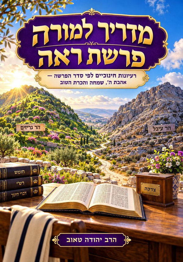 מדריך למורה — פרשת ראה