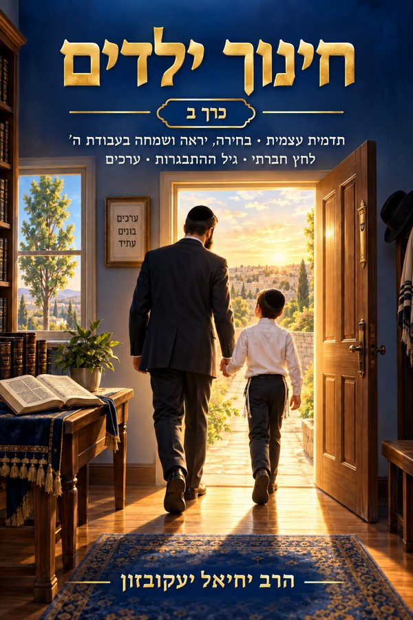 חינוך ילדים — שיעורי הרב יחיאל יעקובזון — כרך ב
