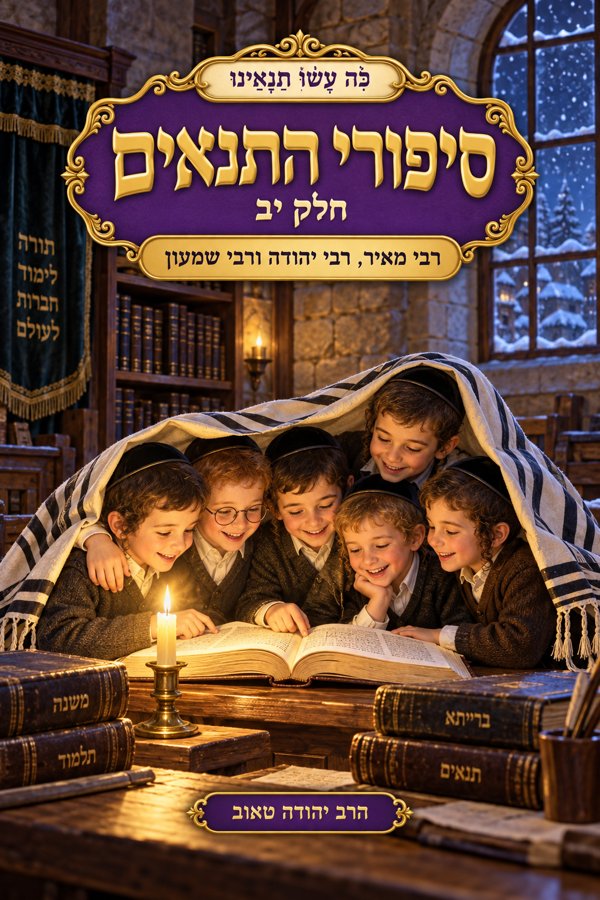 סיפורי התנאים — חלק יב: רבי מאיר, רבי יהודה ורבי שמעון