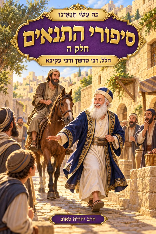 סיפורי התנאים — חלק ה: הלל, רבי טרפון ורבי עקיבא