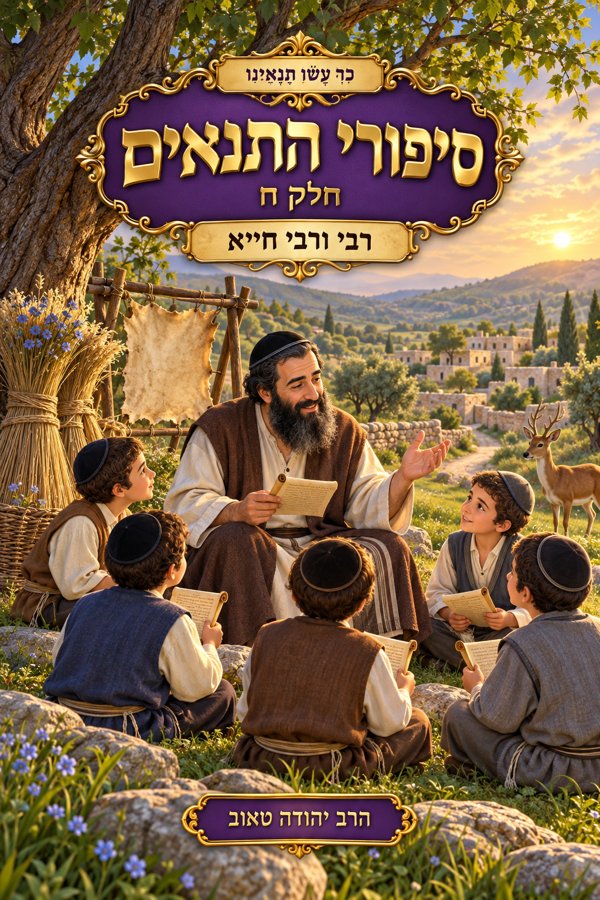 סיפורי התנאים — חלק ח: רבי ורבי חייא