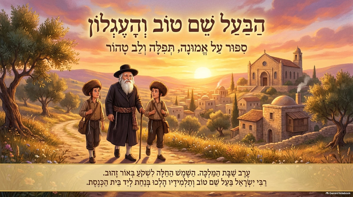 שקופית השער של המצגת: העגלון ונרות השבת