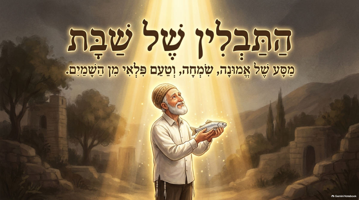 שקופית השער של המצגת: התבלין של שבת