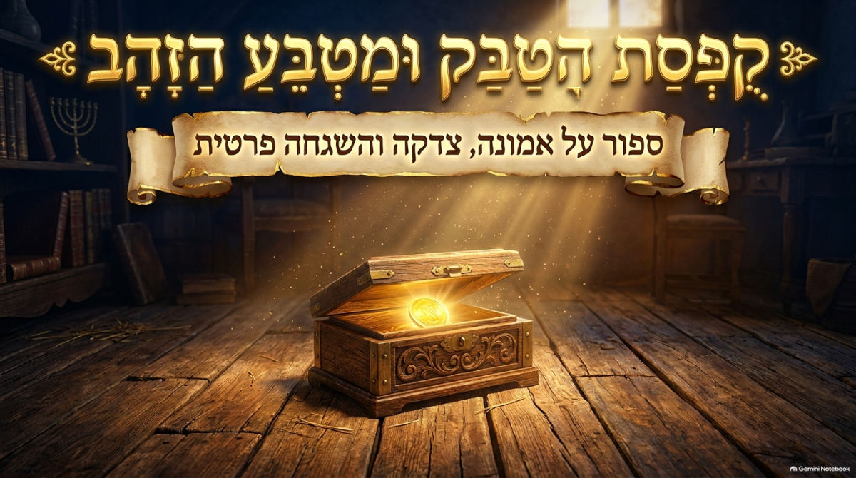שקופית השער של המצגת: קופסת הטבק ומטבע הזהב